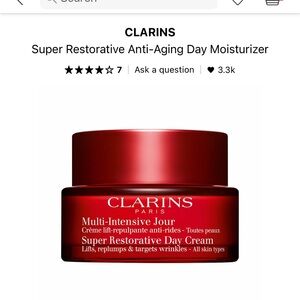 Clarins Super Restorative Day Cream